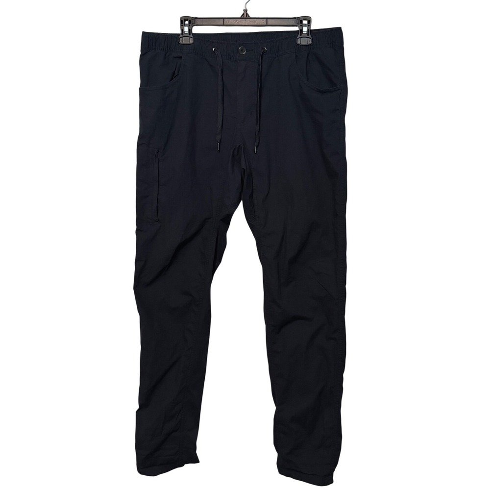 BYLT Pants Men XL Navy Everyday Commuter Slim Tapered Stretch Chino Drawstring